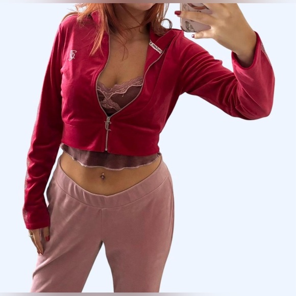 Juicy couture M coco red jacket NWT - Picture 4 of 9